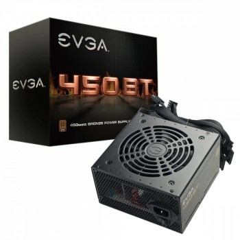 Fuente de Poder EVGA 450 BT 80 PLUS Bronze, 24-pin ATX, 120mm, 450W - Envío Gratis