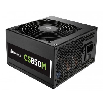 Fuente de Poder Corsair CS850M 80 PLUS Gold, 20+4 pin ATX, 120mm, 850W, Negro - Envío Gratis