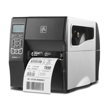 Zebra ZT230, Impresora de Etiquetas, Transferencia Térmica, 203 x 203 DPI, Serial, USB, ZebraNet, Negro/Plata