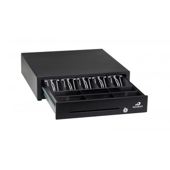 Cajón de Dinero Bematech CD415 con Llave, 7.2kg, Negro