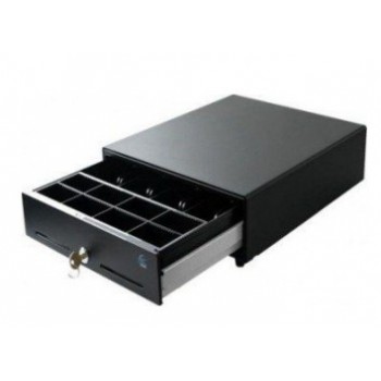 Cajón de Dinero EC Line EC-CD-5100-II con Llave, 4.3Kg, Negro