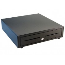 Cajón de Dinero APG Cash Drawer VB320-BL1616 con Llave, Negro