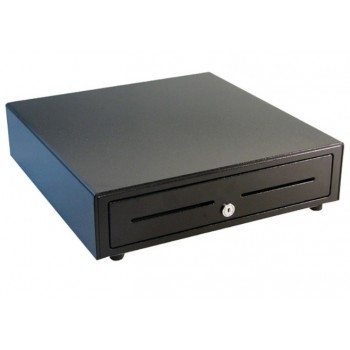 Cajón de Dinero APG Cash Drawer VB320-BL1616 con Llave, Negro