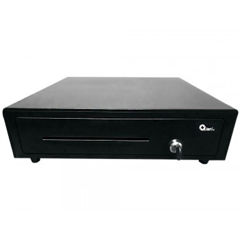 Cajon de Dinero Qian QCD1701 con Llave, Negro