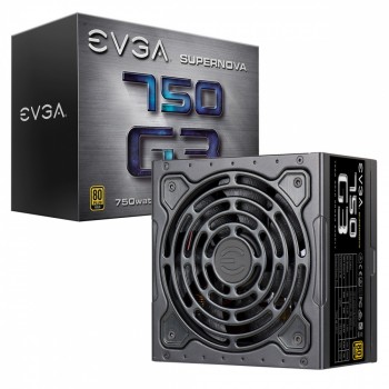 Fuente de Poder EVGA SuperNOVA 750 G3 80 PLUS Gold, 24-pin ATX, 750W - Envío Gratis