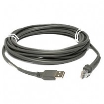 Motorola Cable USB A, 4.5 Metros, Gris