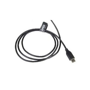 Zebra Cable USB A Macho - USB C Macho, Negro, para TC20