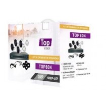 Topvision Kit de Vigilancia TOP804 de 4 Cámaras CCTV Bullet y 8 Canales, con Grabadora