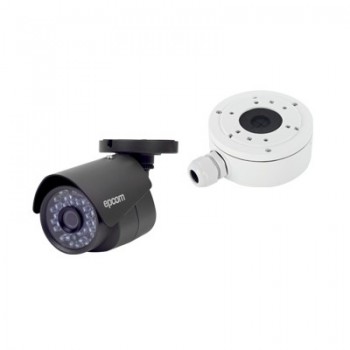 Epcom Cámara CCTV Bullet TurboHD IR para Interiores/Exteriores B8TURBOXZJ, 1920 x 1080 Pixeles, Día/Noche incluye Caja conex