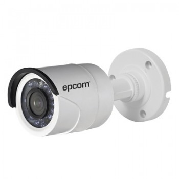 Epcom Cámara CCTV Bullet Turbo HD IR para Interiores/Exteriores LB7-TURBO-W, Alámbrico, 1280 x 720 Pixeles, Día/Noche