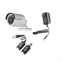 Hikvision Cámara CCTV Bullet Turbo HD para Exteriores KITDS2CE16C0TIR, Alámbrico, 1280 x 720 Pixeles, Día/Noche