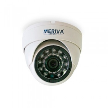 Meriva Security Cámara CCTV Domo IR para Interiores/Exteriores MSC-303, Alámbrico, Día/Noche