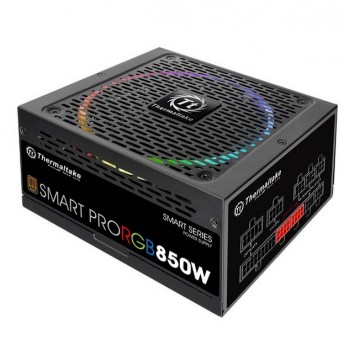 Fuente de Poder Thermaltake Smart Pro RGB 80 PLUS Bronze, 24-pin ATX, 140mm, 850W - Envío Gratis