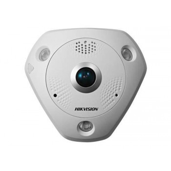 Hikvision Cámara IP Fisheye 360° IR para Interiores/Exteriores DS-2CD6332FWD-IVS, Alámbrico, 2048 x 1536 Pixeles, Día/Noche