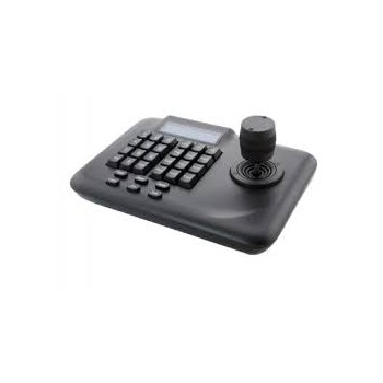 ZKTeco Control para Cámaras PTZ con Joystick, Alámbrico, RJ-45/RS-485, Negro