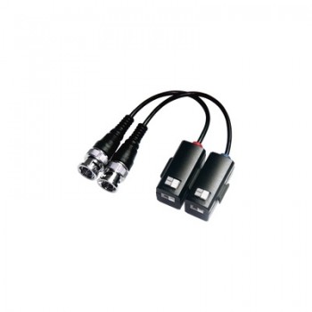 Epcom Kit Transceptor Pasivo de Video TT101FTURBOZ, BNC Hembra - BNC Hembra, Negro