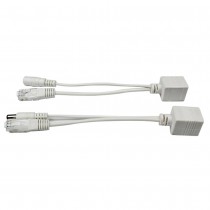 Provision-ISR Transmisor y Receptor de Alimentación Ethernet No-PoE, 2x RJ-45, Blanco