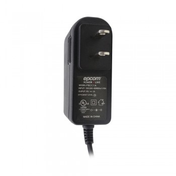 Epcom Adaptador de Corriente para CCTV P9DC1A, Entrada 100 - 240V, Salida 9V, 1A