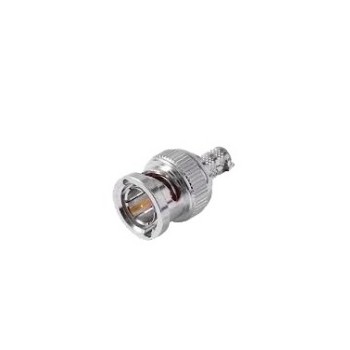 RF Industries Conector Coaxial BNC, Plata