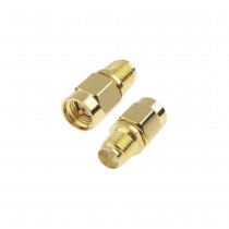 Epcom Conector Coaxial SMA Macho - SMA Hembra, Dorado