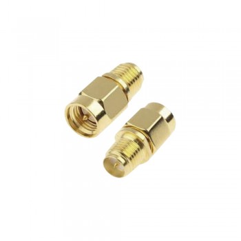 Epcom Conector Coaxial SMA Macho - SMA Hembra, Dorado