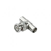 Epcom Conector Coaxial BNC BNC Macho - BNC Hembra, Plata