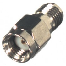 RF Industries Conector Coaxial en Línea SMA Macho - SMA Hembra, Plata