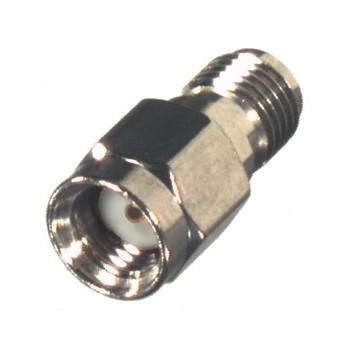 RF Industries Conector Coaxial en Línea SMA Macho - SMA Hembra, Plata