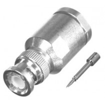 RF Industries Conector Coaxial BNC Macho, Plata SKU: RFB-1101-1SI