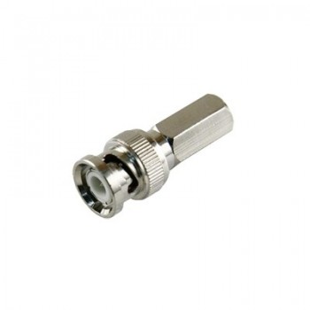 Epcom Conector Coaxial BNC Macho, Plata