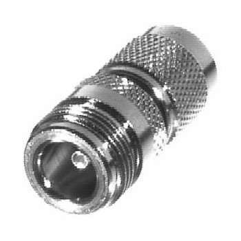 RF Industries Conector Coxial TNC Macho - N Hembra, Plata