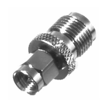 RF Industries Conector Coaxial SMA Macho - TNC Hembra, Plata