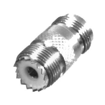 RF Industries Conector Coaxial N Hembra - UHF Hembra, Plata