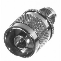 RF Industries Conector Coaxial TNC Hembra - N Macho, Plata