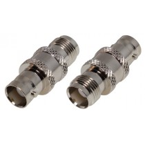 RF Industries Conector Coaxial TNC Hembra - BNC Hembra, Plata