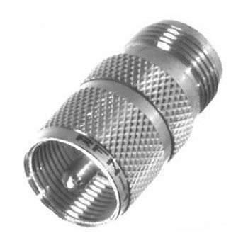 RF Industries Conector Coaxial N Hembra - UHF Macho, Plata