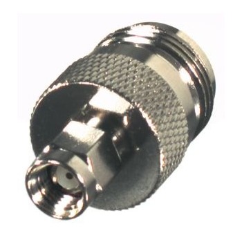 RF Industries Conector Coaxial SMA Macho - Clase N Hembra, Niquel