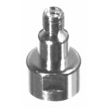 RF Industries Conector Coaxial Unidapt Hembra - SMA Hembra, Plata