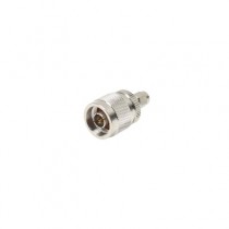 RF Industries Conector Coaxial en Linea SMA Macho - N Macho, Níquel