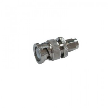 RF Industries Conector Coaxial en Linea SMA Macho - BNC Macho, Níquel