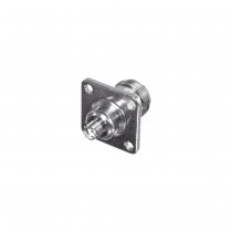 RF Industries Conector Coaxial SMA Hembra - N Hembra, Níquel