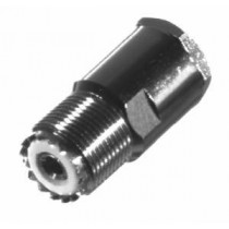 RF Induestries Conector Coaxial UHF Hembra, Plata