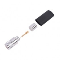 RF Industries Conector N RF-600 Macho, Plata