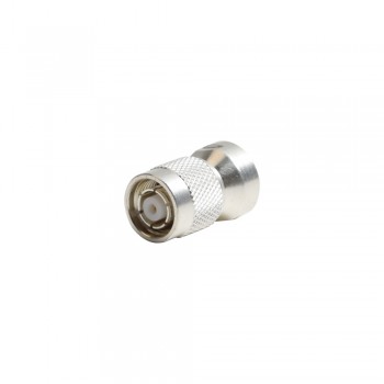 RF Industries Conector Coaxial TNC Macho - UNIDAPT Hembra, Plata