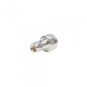 RF Industries Conector Coaxial SMA Macho, Plata