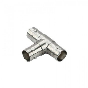 Epcom Conector Coaxial BNC Hembra, Tipo T, Latón