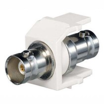 Panduit Módulo Keystone con Acoplador Coaxial, 50ohm, Blanco