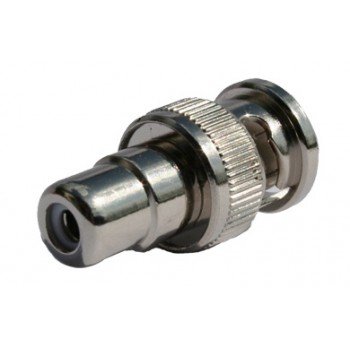 Provision-ISR Conector Coaxial BNC Macho - RCA Hembra, 1 Pieza