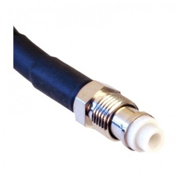 Weebost Conector Coaxial de Anillo Plegable FME - para cable RG-58