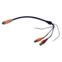 Meriva Security Cable para Cámaras MVA-BNCDIN, 35cm, Negro